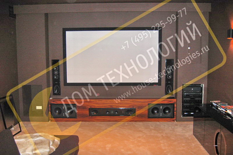 Домашние кинотеатры с системой аудио-видео мультирум